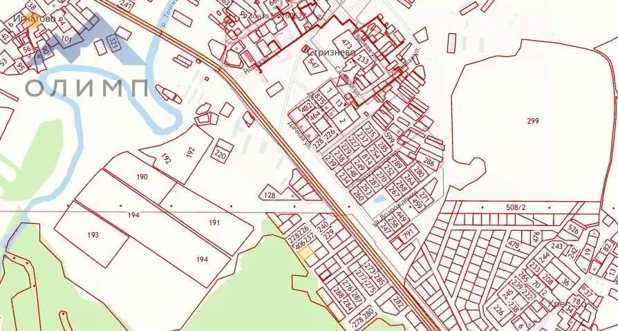 Участок в Вологодская область, д. Стризнево (Старосельский сельсовет)  ... - Фото 0