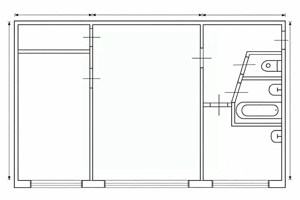2-к кв. Кировская область, Кирово-Чепецк проезд Дзержинского, 4 (42.9 ... - Фото 2