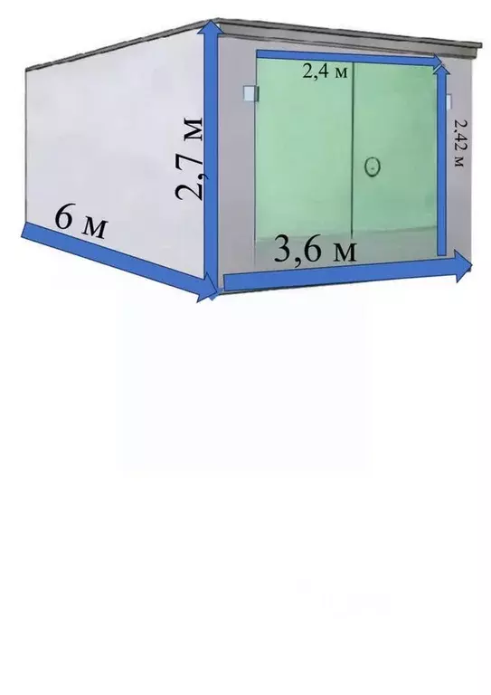 Гараж в Хабаровский край, Хабаровск ул. Суворова, 73 (22 м) - Фото 2