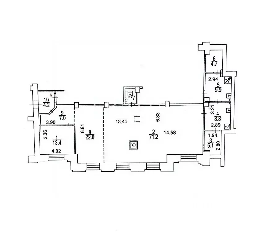 4-к кв. Москва Кудринская пл., 1 (150.0 м) - Фото 2