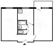 2-к. квартира, 43,9 м, 5/5 эт. - Фото 0