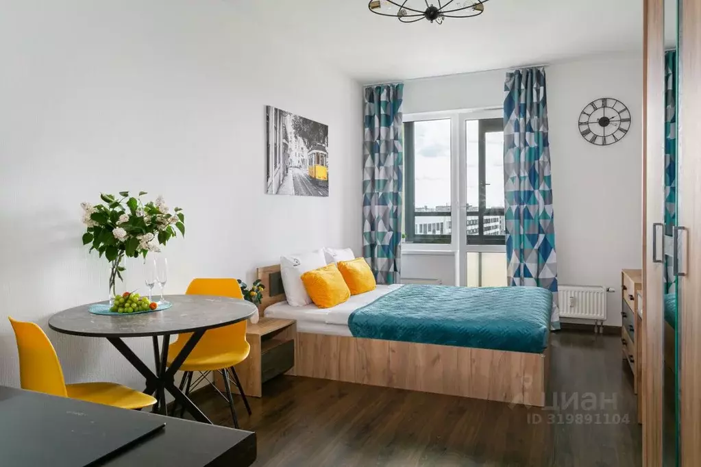 Студия Санкт-Петербург просп. Ветеранов, 173к1 (25.0 м) - Фото 1