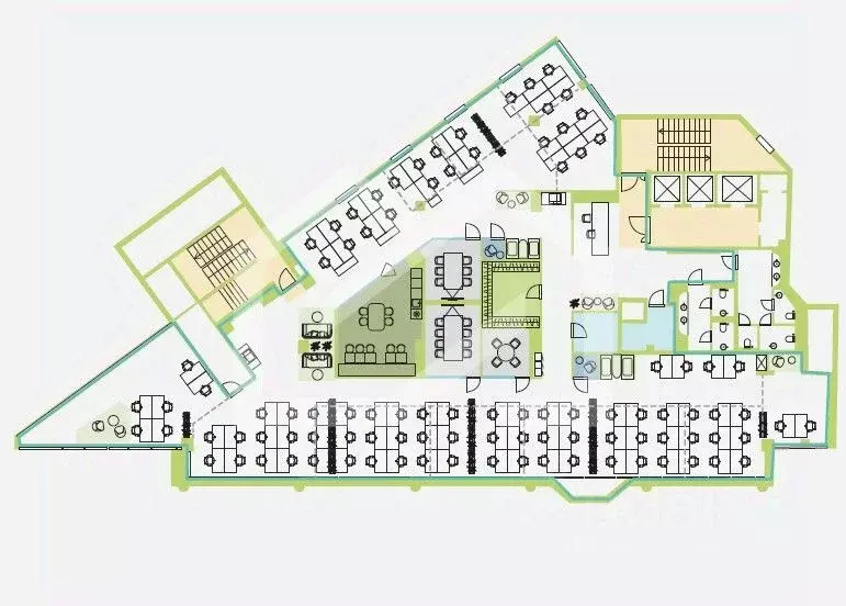 Помещение свободного назначения в Москва Новослободская ул., 16 (672 ... - Фото 2