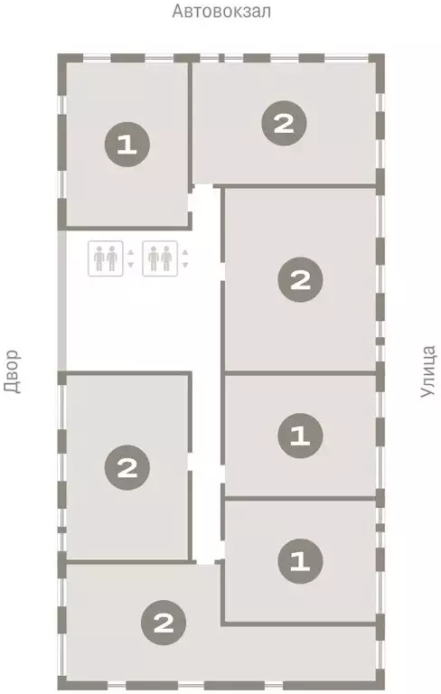 2-комнатная квартира: Тюмень, жилой комплекс Республики 205 (76.06 м) - Фото 2