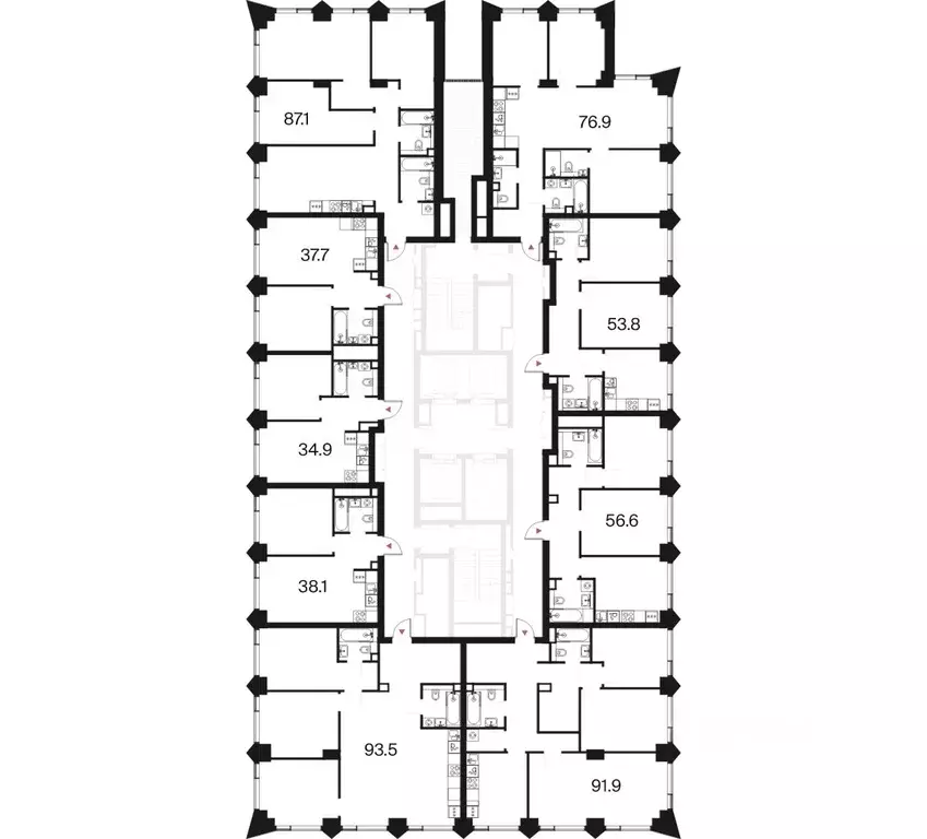 3-к кв. Москва ул. Маршала Бирюзова (76.9 м) - Фото 0