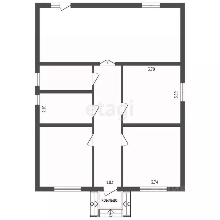 Дом в Ростовская область, Азовский район, с. Пешково ул. Ленина (109 ... - Фото 2