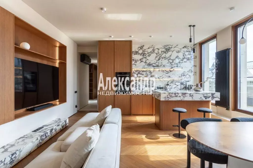 3-к кв. Санкт-Петербург 20-я Васильевского острова линия, 5 (71.3 м) - Фото 1