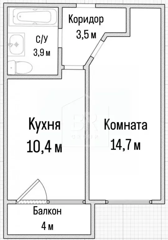 1-к кв. Ленинградская область, Мурино Всеволожский район, ул. Шоссе в ... - Фото 1