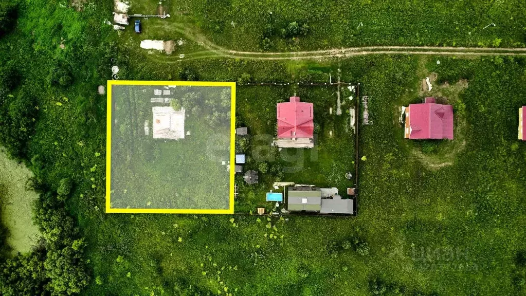 Участок в Томская область, Томский район, Ясная поляна ДНТ пер. ... - Фото 2