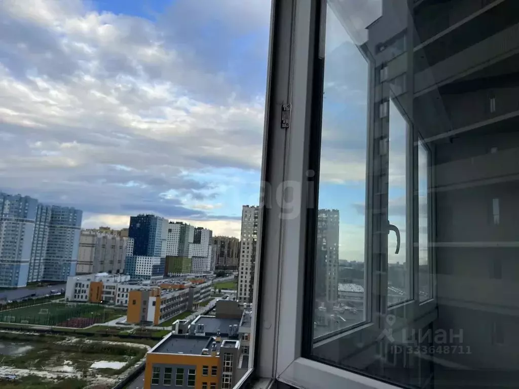 Студия Санкт-Петербург пос. Парголово, Заречная ул., 13к2 (26.5 м) - Фото 1
