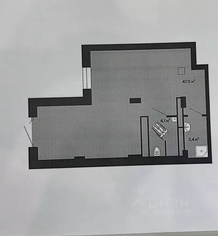 Помещение свободного назначения в Москва, Москва, Троицк ул. ... - Фото 1