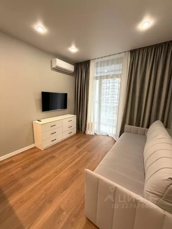 Студия Краснодарский край, Сочи Бытха мкр, ул. Ясногорская, 16/2к10 ... - Фото 1