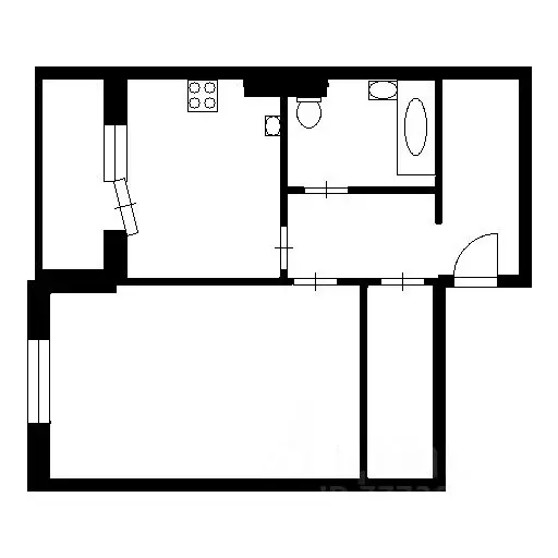 1-к кв. Башкортостан, Уфа ул. Георгия Мушникова, 21/1 (41.5 м) - Фото 1