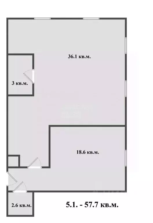 2-к кв. Оренбургская область, Оренбург Степная ул., 68 (57.7 м) - Фото 1