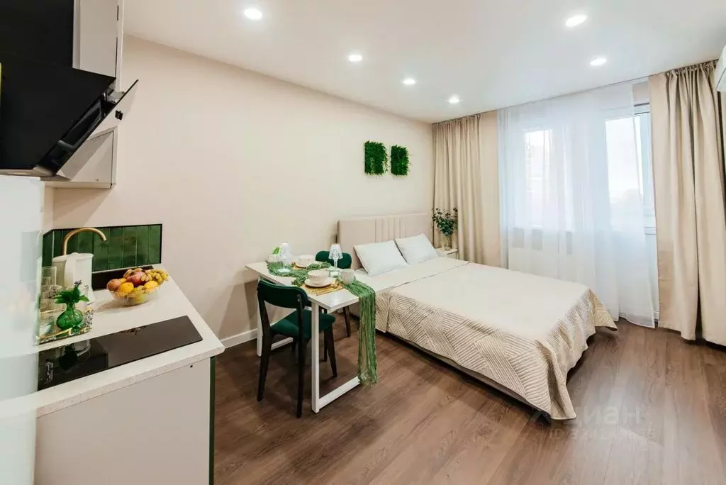 1-к кв. Краснодарский край, Краснодар ул. Западный обход, 39/2к7 (23.0 ... - Фото 2