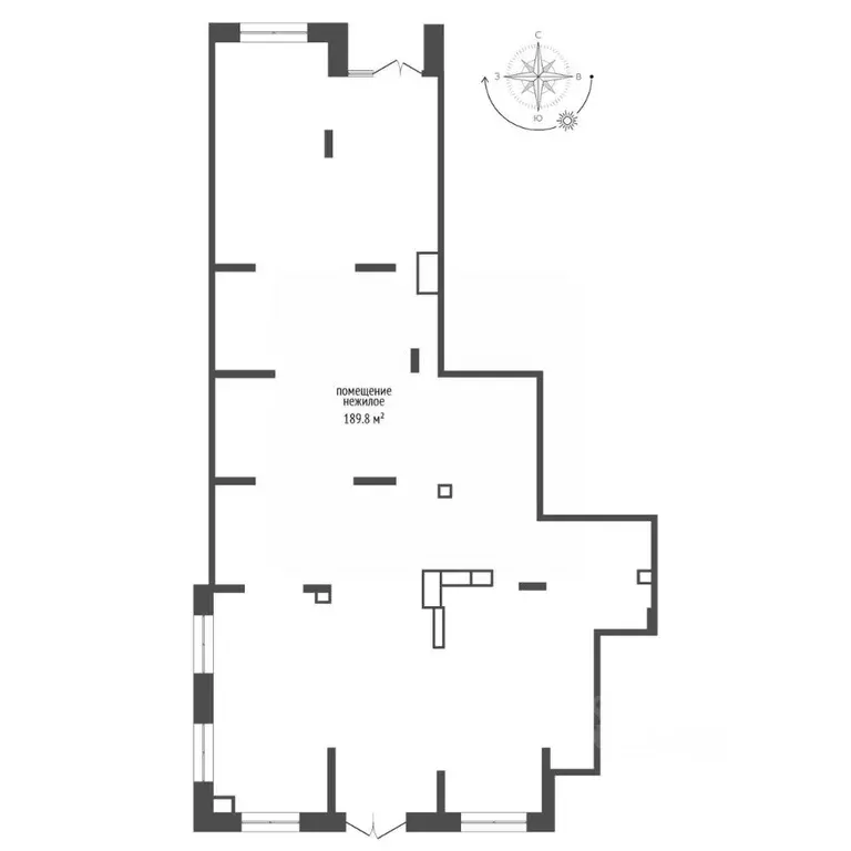 Помещение свободного назначения в Тюменская область, Тюмень ул. Андрея ... - Фото 1