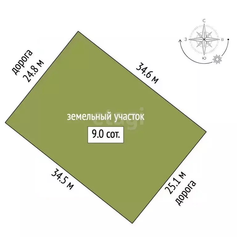 Участок в Крым, Ленинский район, Щелкино городское поселение, ... - Фото 2