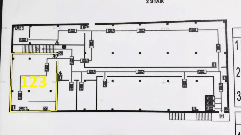Торговая площадь в Пермский край, Пермь ул. Левченко, 9 (123 м) - Фото 2
