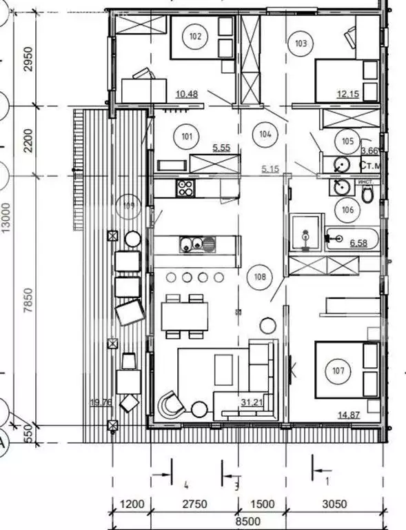 Дом в Костромской район, Бакшеевское сельское поселение, деревня ... - Фото 1