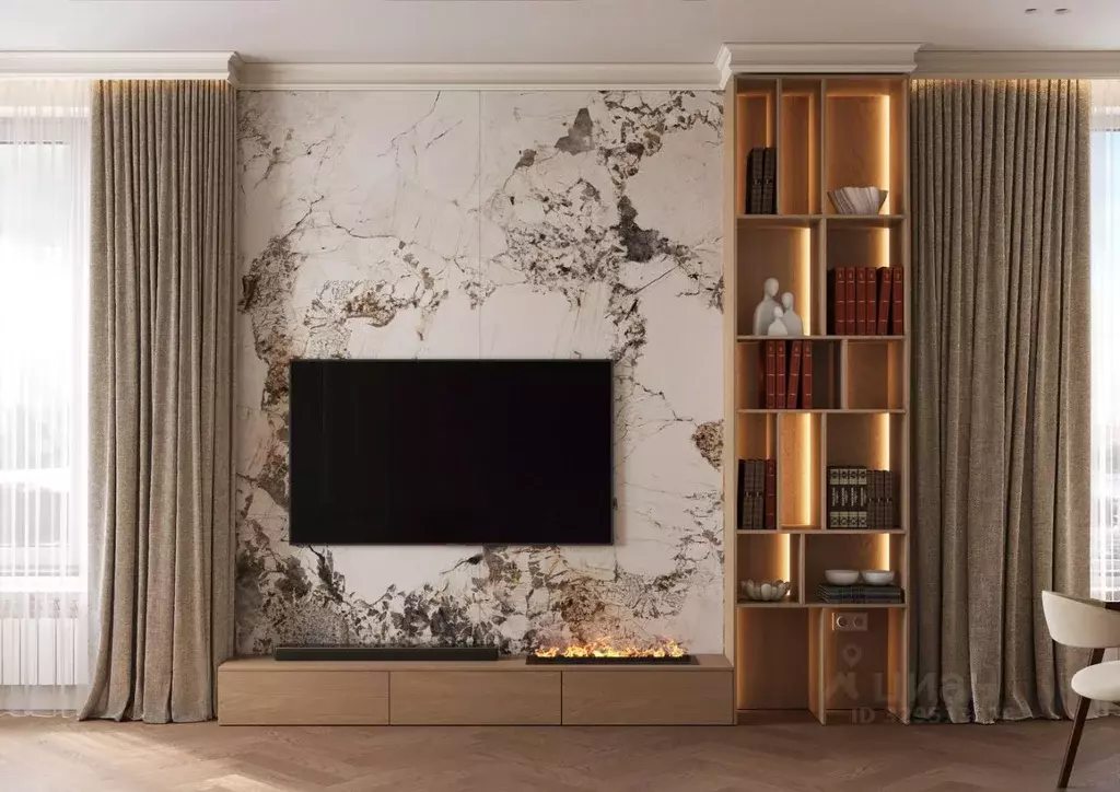 5-к кв. Москва Фестивальная ул., 15К4 (130.0 м) - Фото 2