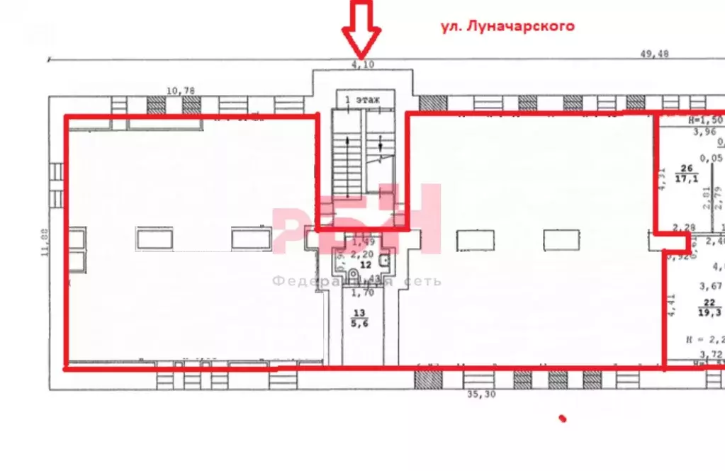 Помещение свободного назначения в Свердловская область, Екатеринбург ... - Фото 2