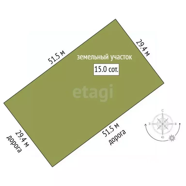 Участок в Ульяновская область, Ульяновск ул. Студенческая (15.0 сот.) - Фото 2