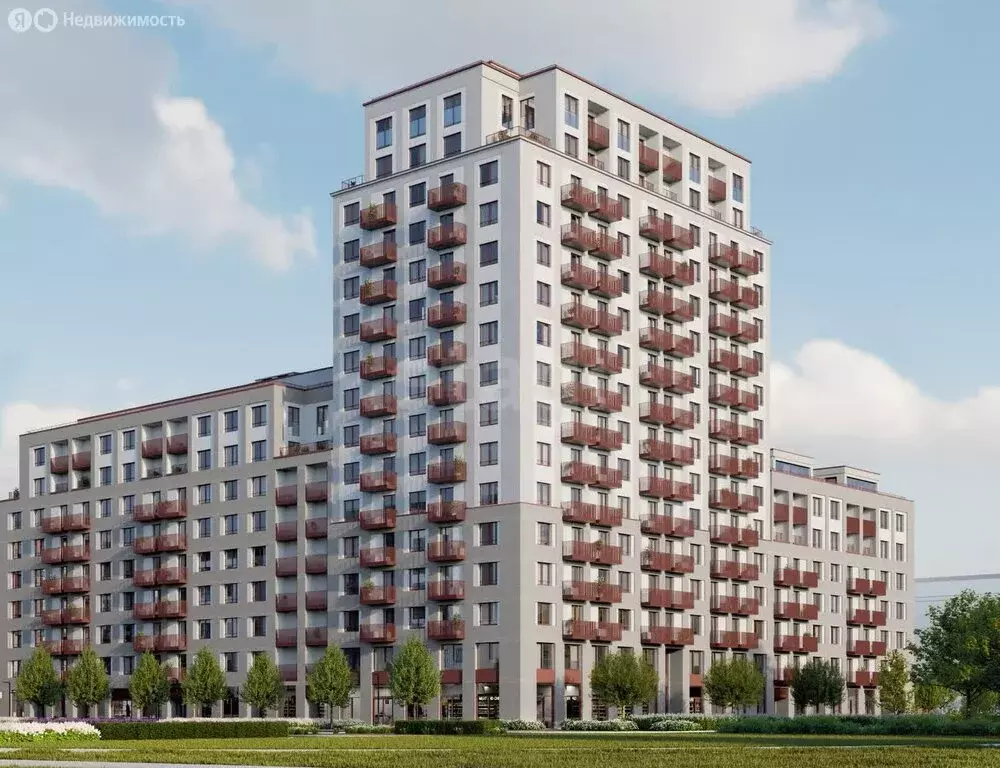 Квартира-студия: Тюмень, улица Павла Фитина, 3 (23.82 м) - Фото 1