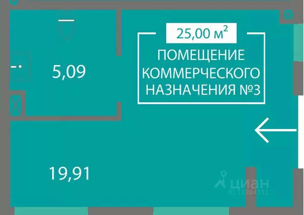 Помещение свободного назначения в Крым, Симферопольский район, с. ... - Фото 1