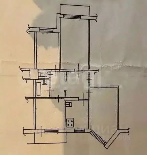 4-к кв. Липецкая область, Липецк Московская ул., 53 (84.6 м) - Фото 2
