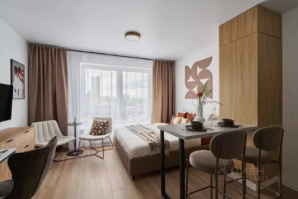 Студия Москва ул. Добролюбова, 8к1 (24.0 м) - Фото 2