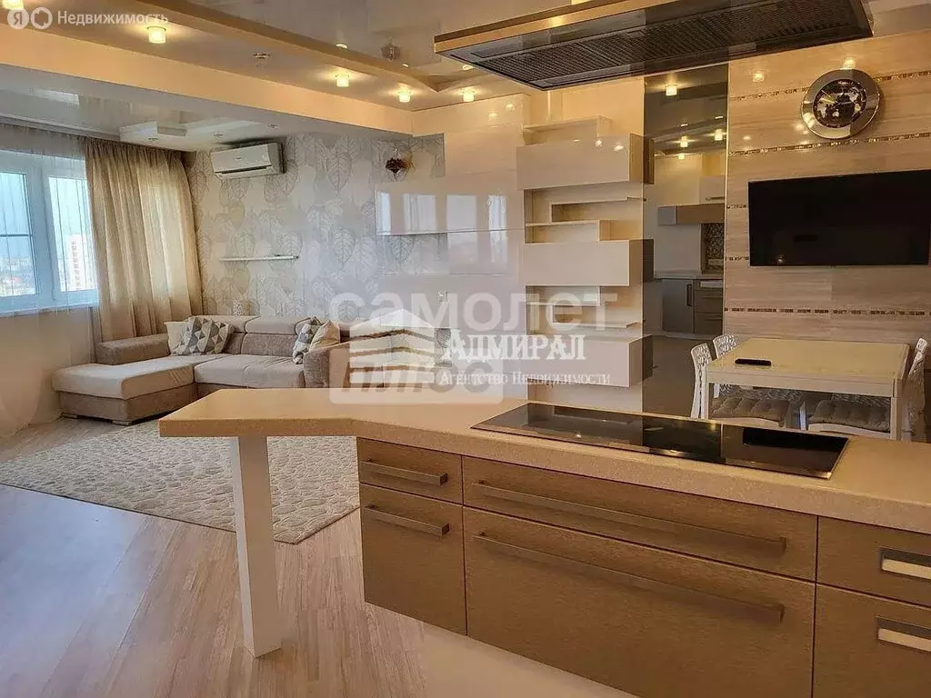 3-комнатная квартира: Ростов-на-Дону, улица Петрашевского, 36 (104 м) - Фото 1