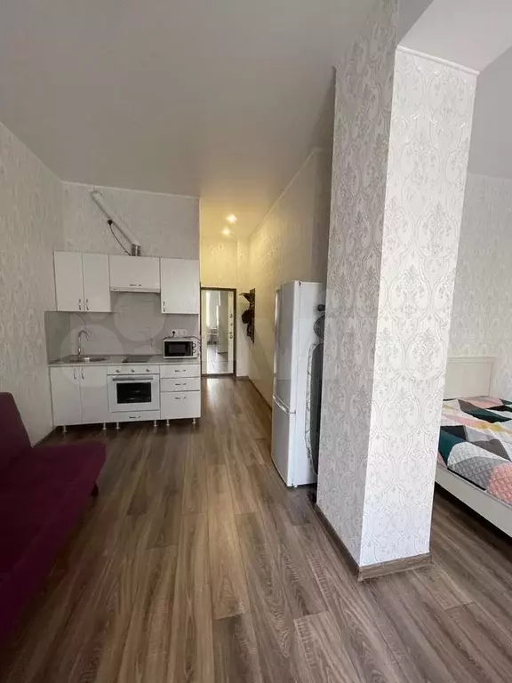 1-к. квартира, 33 м, 1/3 эт. - Фото 1
