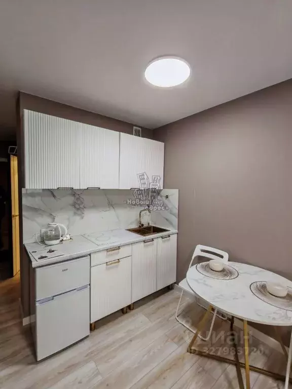 Студия Воронежская область, Воронеж Шилово мкр, ул. Теплоэнергетиков, ... - Фото 1