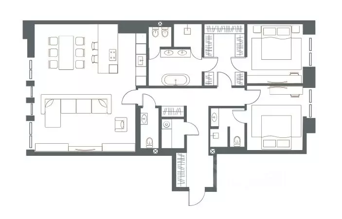 3-к кв. Москва Костянский пер., 13 (124.0 м) - Фото 1