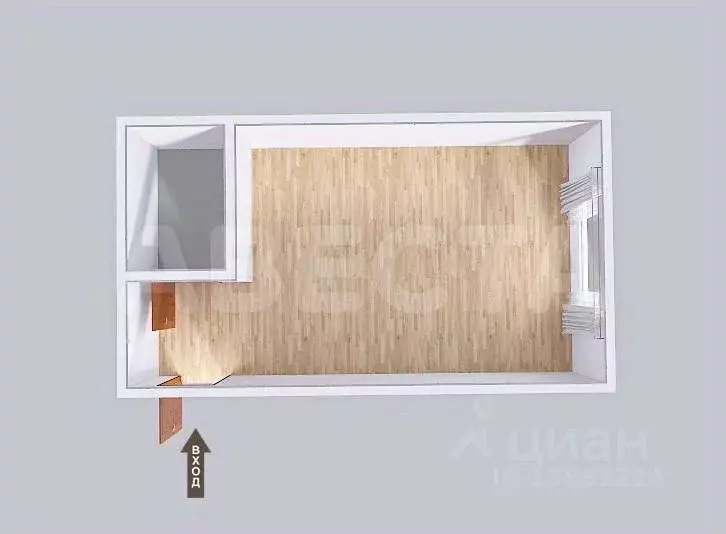 Комната Омская область, Омск ул. Суровцева, 104 (16.7 м) - Фото 1