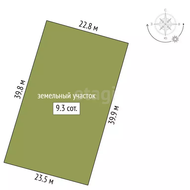 Участок в Низинское сельское поселение, коттеджный посёлок Ласточка-2 ... - Фото 1