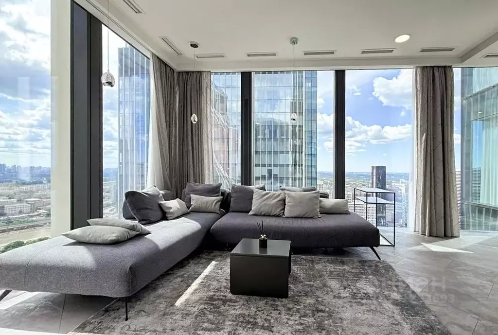 2-к кв. Москва 1-й Красногвардейский проезд, 22с2 (100.0 м) - Фото 1