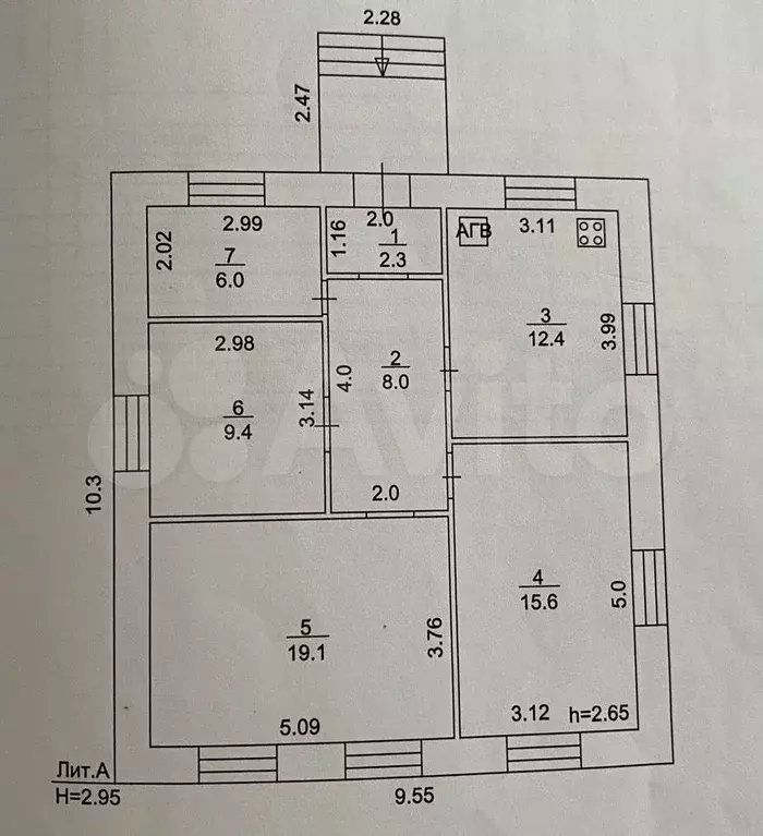 Дом 97,8 м на участке 10 сот. - Фото 0