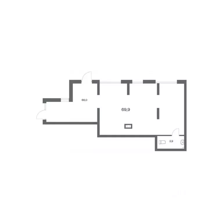 Помещение свободного назначения в Калининградская область, Калининград ... - Фото 2