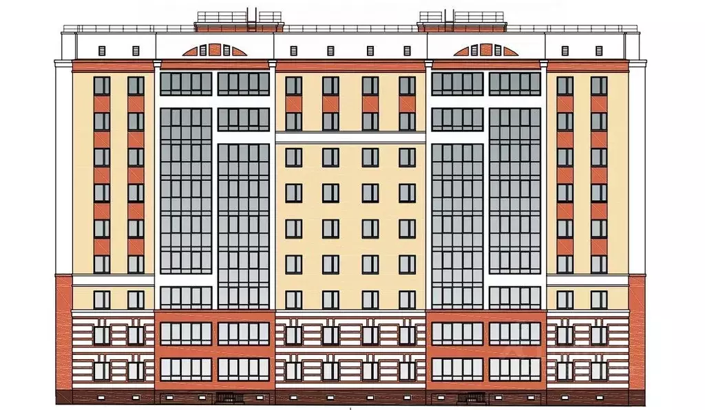 3-к кв. Омская область, Омск ул. А.Н. Кабанова, 2 (88.6 м) - Фото 0