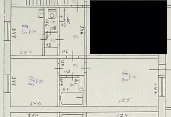 2-к кв. Хабаровский край, Николаевск-на-Амуре ул. Попова, 22 (52.7 м) - Фото 2