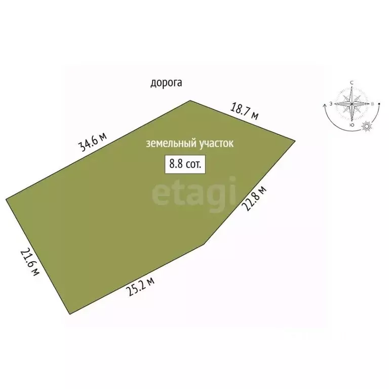 Участок в Свердловская область, Заречный муниципальный округ, с. ... - Фото 2