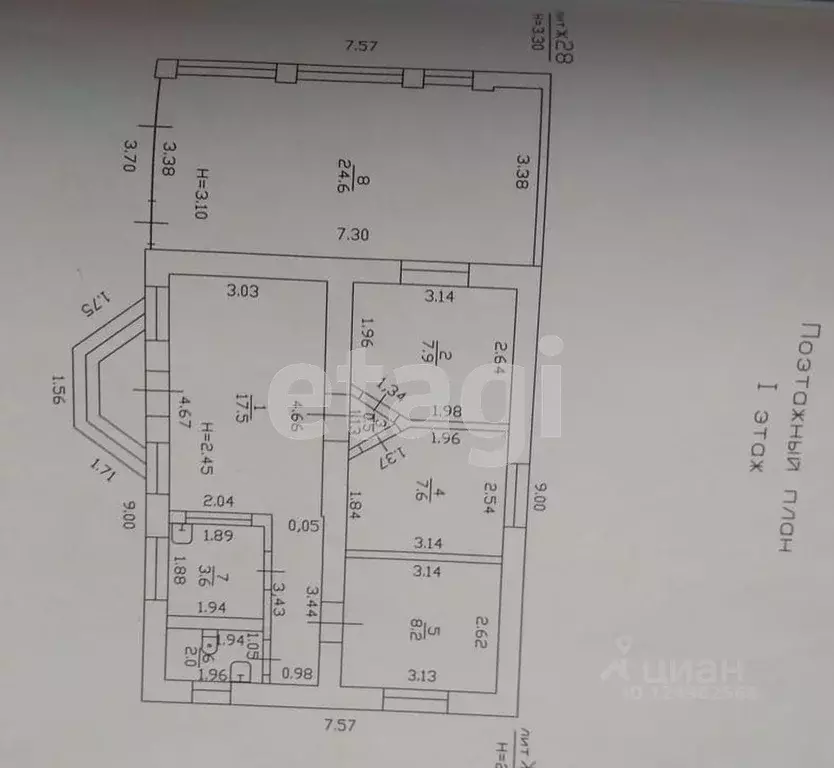 Дом в Краснодарский край, Темрюкский район, Голубицкое с/пос, ... - Фото 2