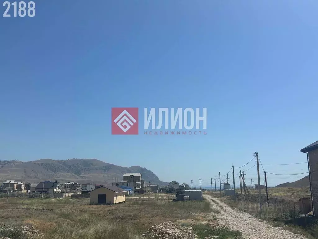 Участок в Крым, Судак муниципальный округ, с. Миндальное, Солнечная ... - Фото 2