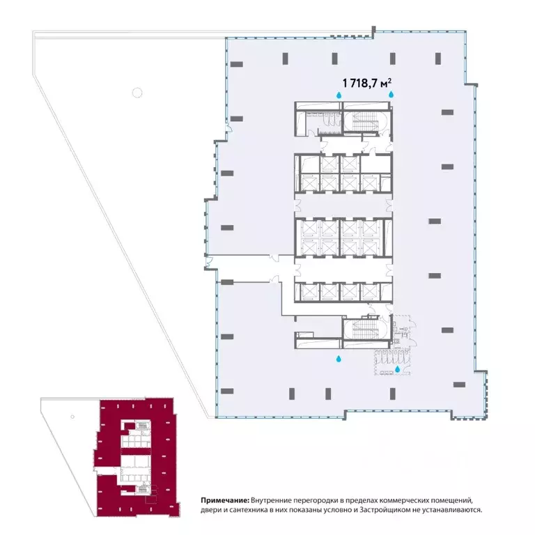 Офис в Москва Кинематографический кв-л,  (1719 м) - Фото 2