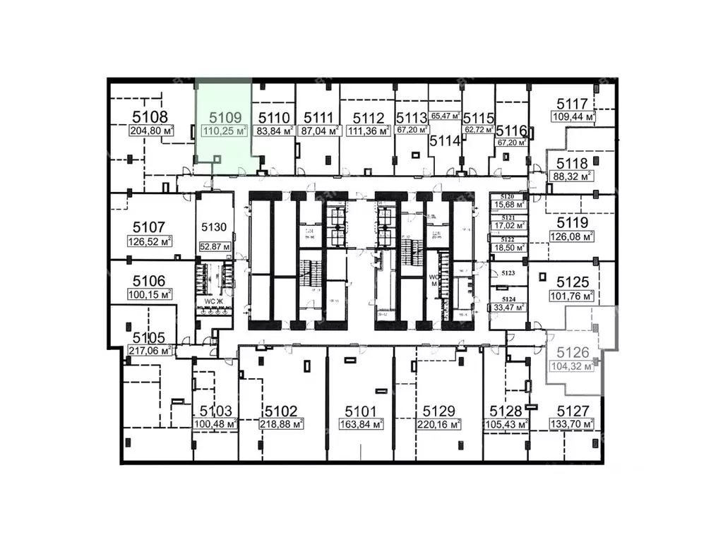 Офис в Москва наб. Пресненская, 6с2 (110 м) - Фото 2
