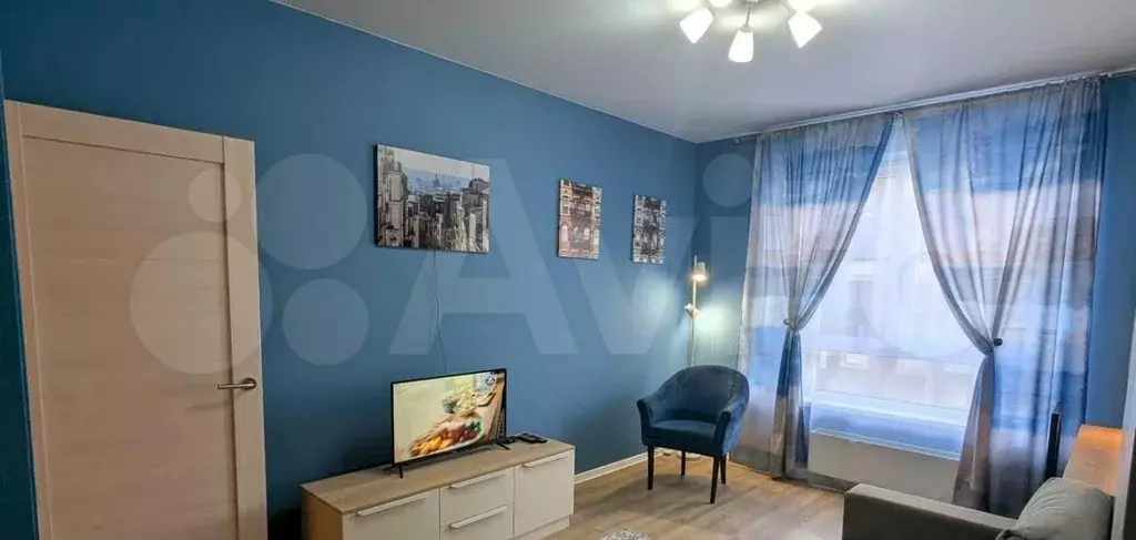 1-к. квартира, 39 м, 13/24 эт. - Фото 1