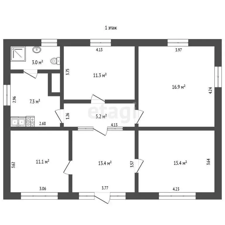 Дом в Коктебель, улица Антонова, 1Б (343 м) - Фото 1