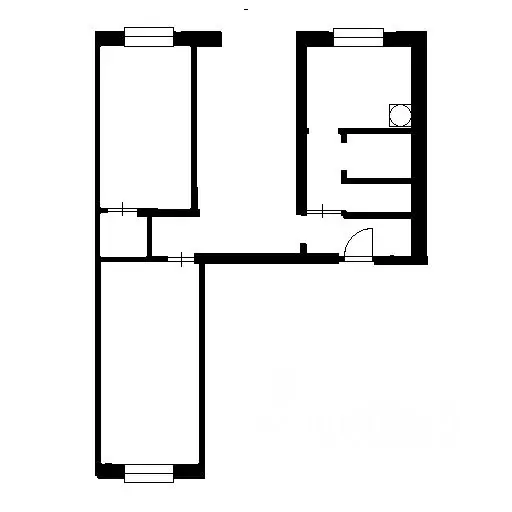 3-к кв. Башкортостан, Уфа ул. Карима Хакимова, 6 (58.0 м) - Фото 2