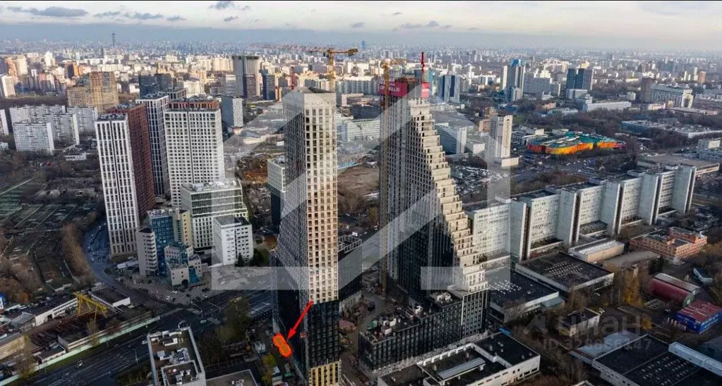 Помещение свободного назначения в Москва дом Обручева 30 тер., к2 (122 ... - Фото 2